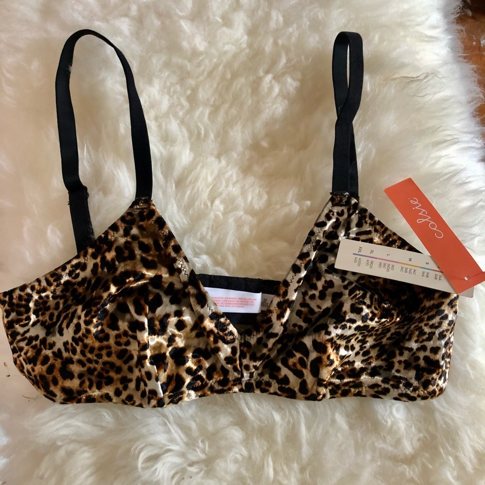 NWT Leopard Print Bralette